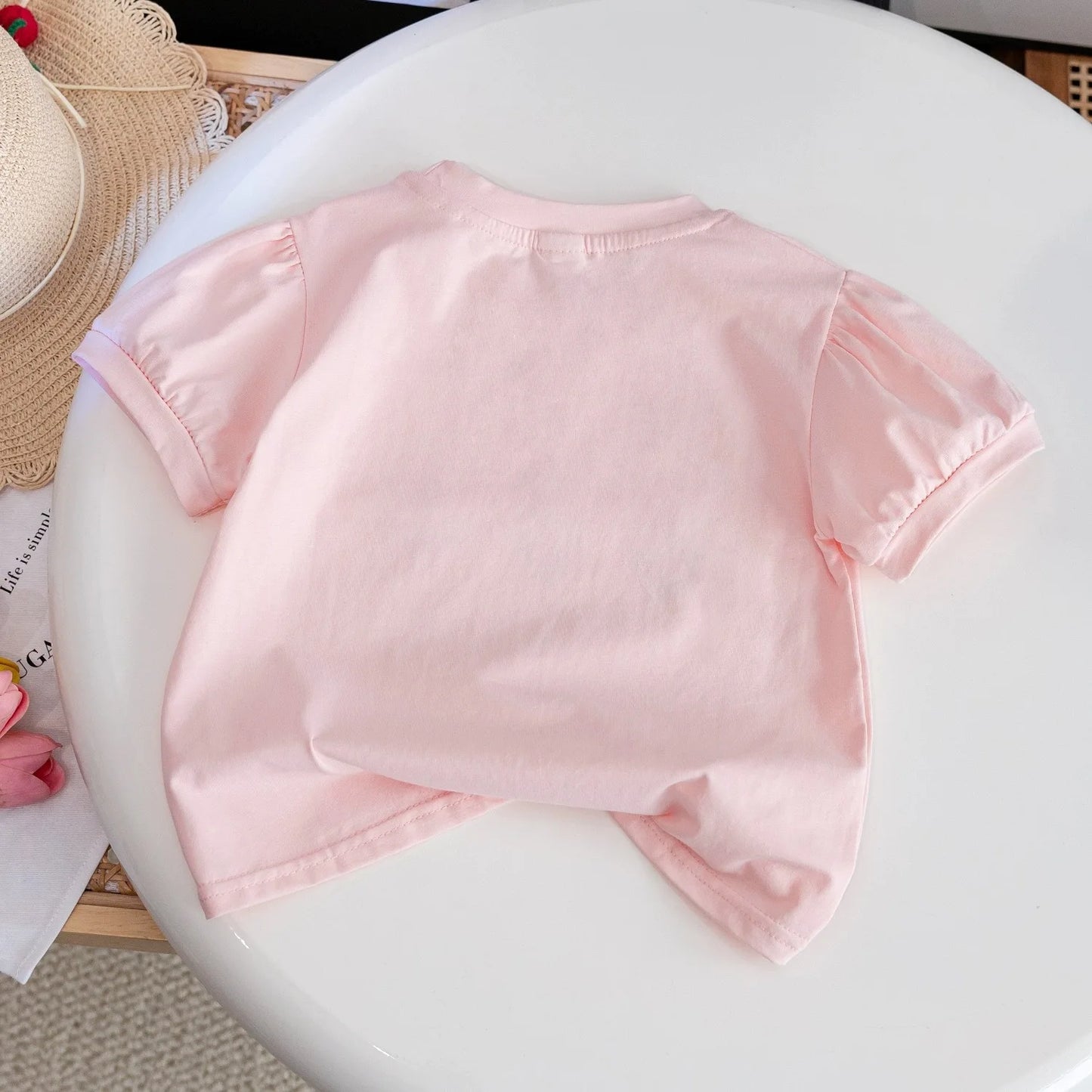 Girls flower t-shirt