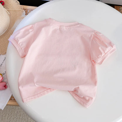Girls flower t-shirt