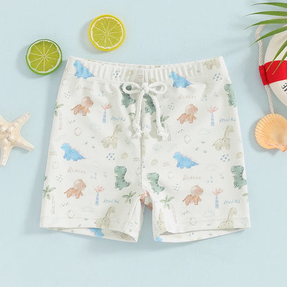 Boys dinosaur swim shorts