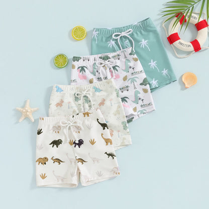 Boys dinosaur swim shorts