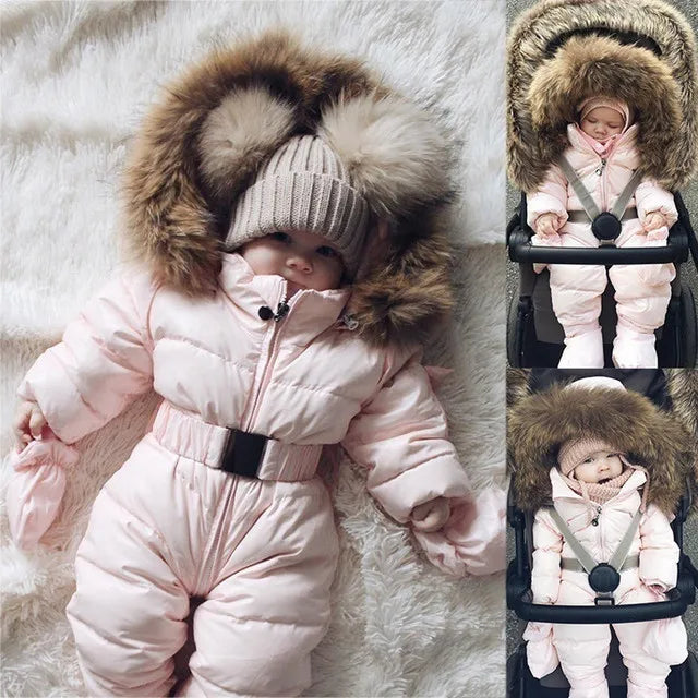 Baby Winter Snowsuit – Cozy Christmas