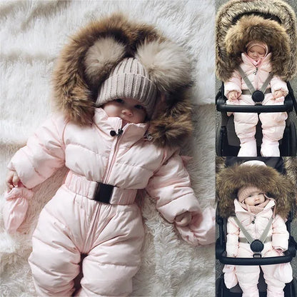 Baby Winter Snowsuit – Cozy Christmas