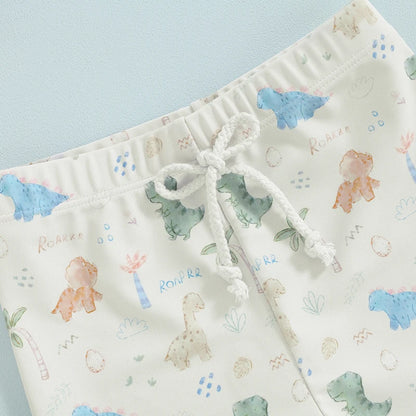 Boys dinosaur swim shorts