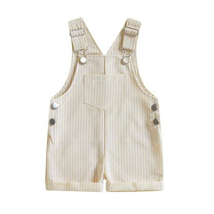Sleeveless button playsuit