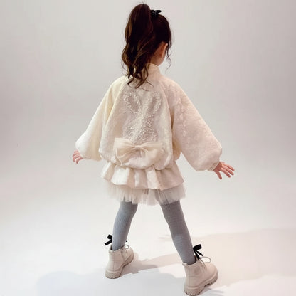 Girls’ Princess Baseball Jacket